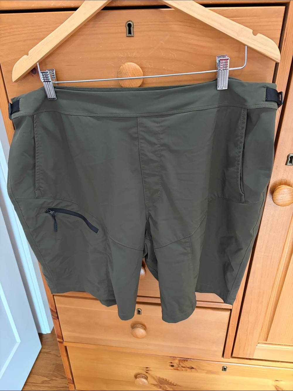 Triple Aught Design Olive Green Nautilus Swim Trunks